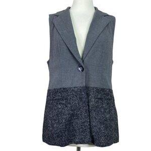 Cabi Over The Moon Sleeveless Blazer Vest Size Small